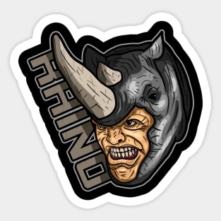 The Rhino Sticker